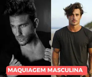 Maquiagem Masculina - Curso Adicional