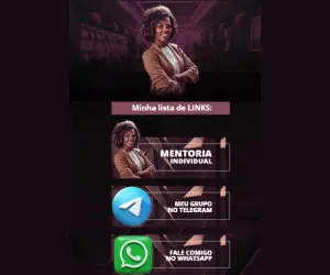 Página de Links Black Noir – Template Premium Canva