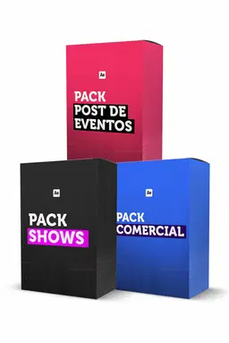 PACK AFTER EFFECTS EVENTOS EDITÁVEL