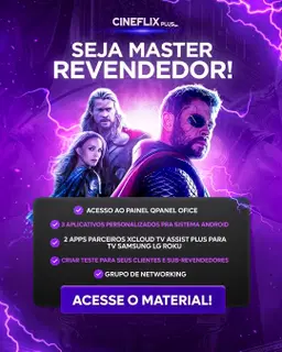 Revenda Mensalista Cineflix Plus