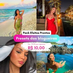 Presets das Blogueiras - Efeitos prontos