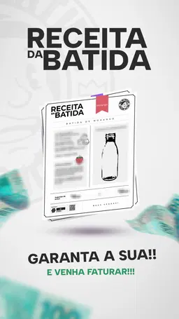 Receita da batida