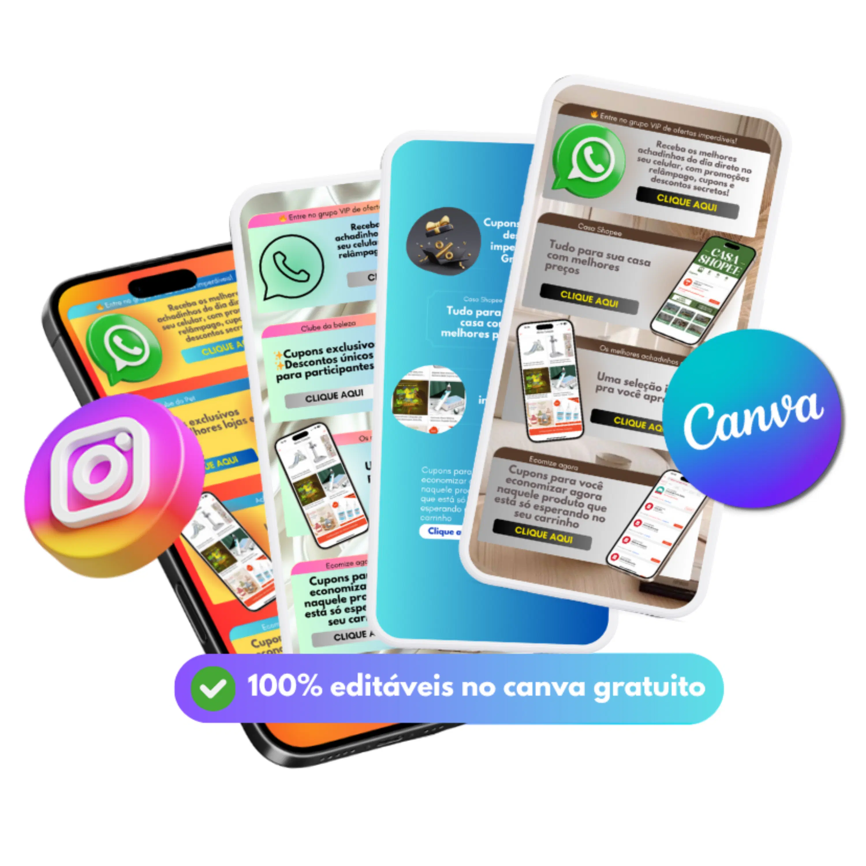 Deixe Seu Link da Bio mais Profissional - PAGAMENTO ÚNICO
