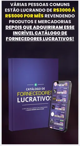 LISTA DE FORNECEDORES