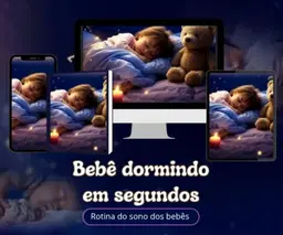 Bebê dormindo em segundos