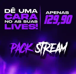 PACK STREAM NA PROMOÇÃO! 129,90 - Personagem em desenho Começo de live animado Overlay animada pra sua facecam Banner para twitch ou youtube Perfil