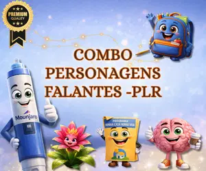COMBO PERSONAGENS FALANTES PLR