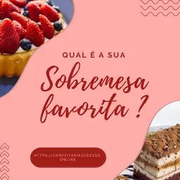 Confeiteira de sucesso