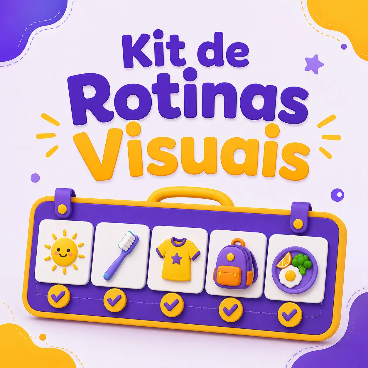 Kit de Rotina Visual