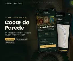 Molde Cocar de Parede – Profissional para Emoldurar