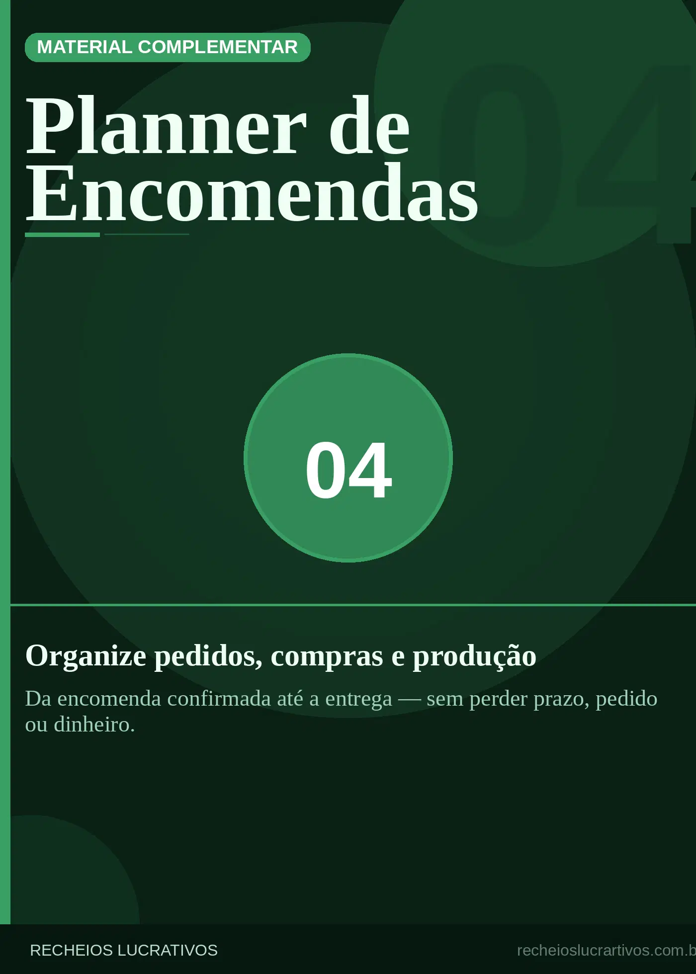 Planner de Encomendas