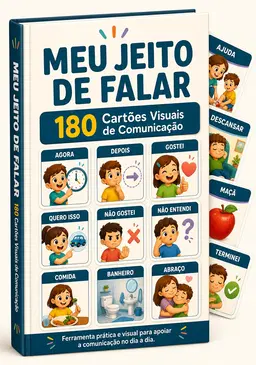 180 Cartões Visuais de Comunicação