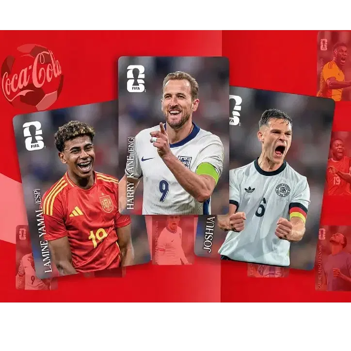 Receba o pack especial das figurinhas promocionais da Coca-Cola e deixe sua coleção ainda mais completa.