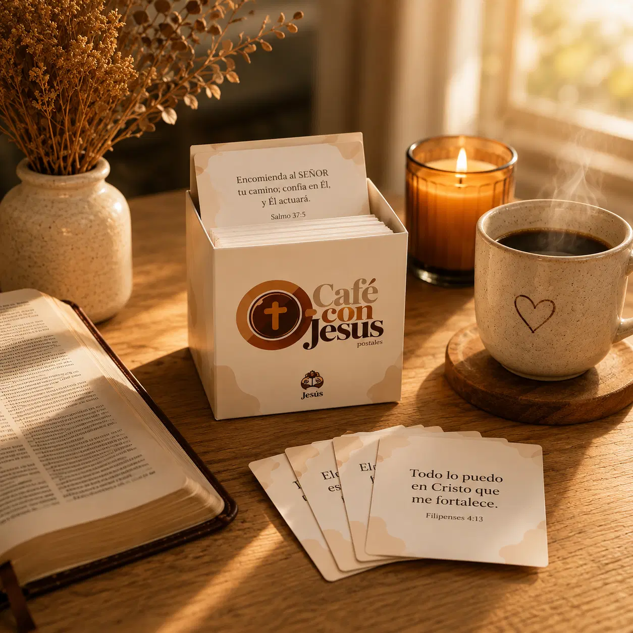 CAFÉ COM JESUS CAIXINHAS 165 VERSICULOS