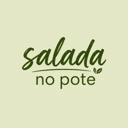 Salada no pote