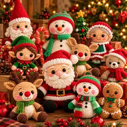+140 Amigurumis de Natal