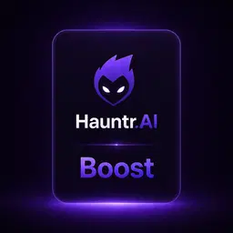 Hauntr.AI - Plano Boost