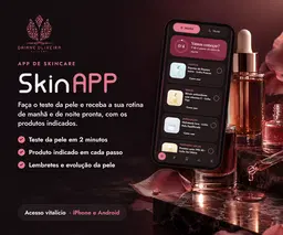 SkinApp · Sua rotina de skincare pronta