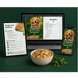 +200 Receitas Naturais para Cães