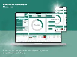 Planilha de organização financeira