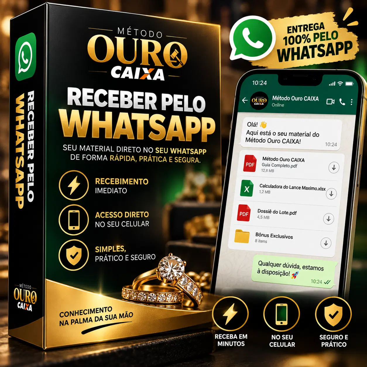 Receber Guia Pelo WhatsAPP