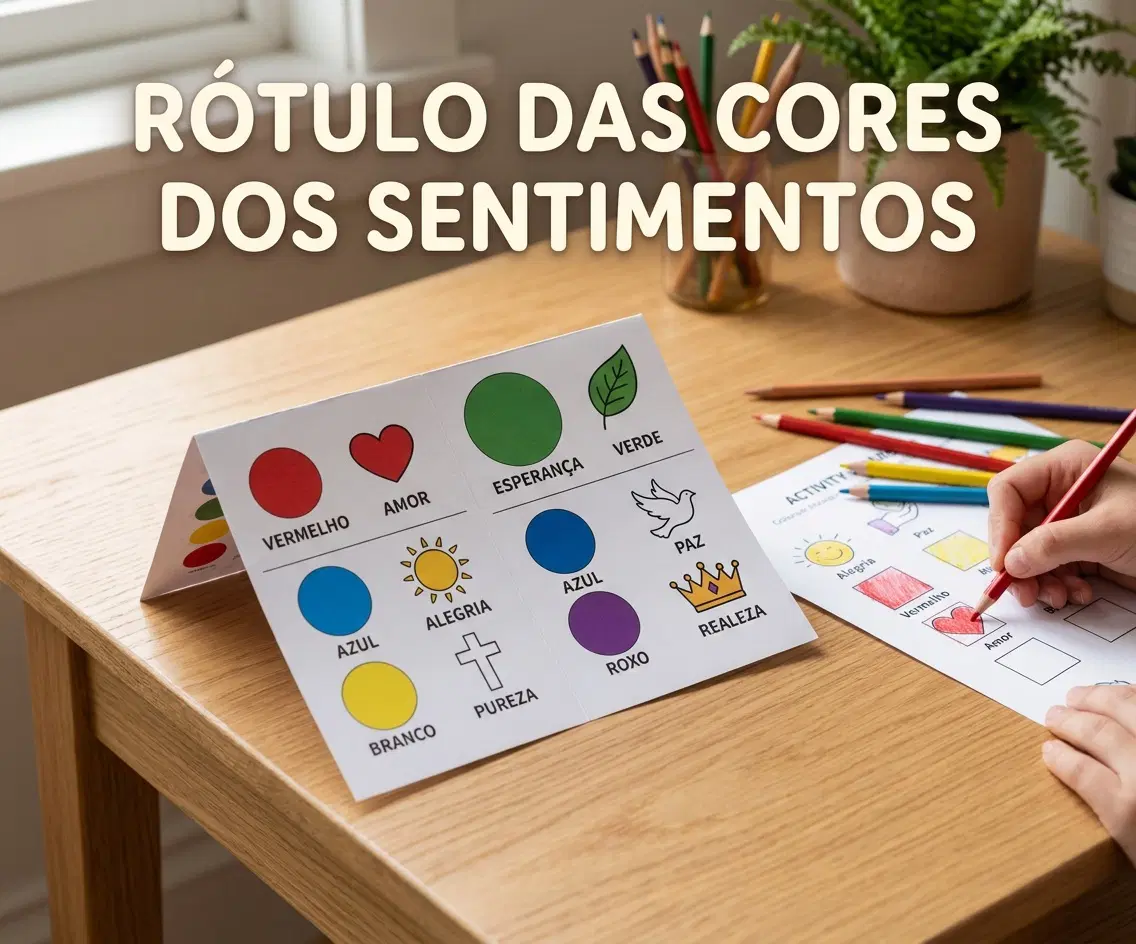 Rótulo das Cores