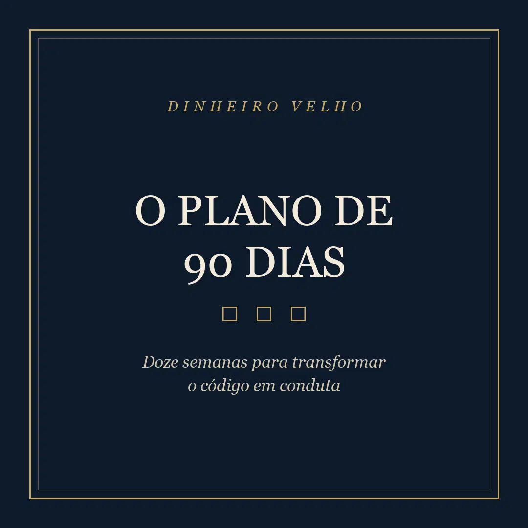 O Plano de 90 Dias - o passo a passo