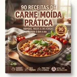 90 Receitas com Carne Moída