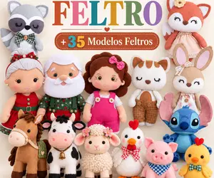 +35 Modelos de Feltro