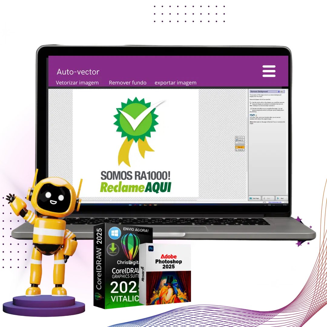 Auto Vector - Bot que vetoriza imagens