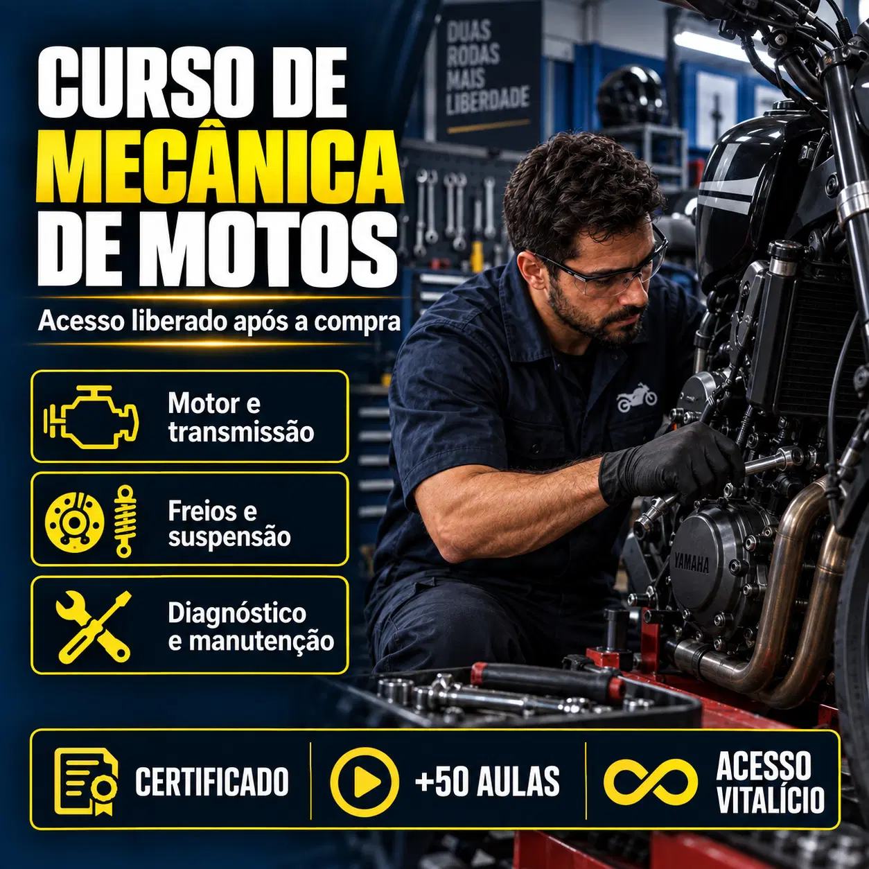 Curso de Mecânica de Motos