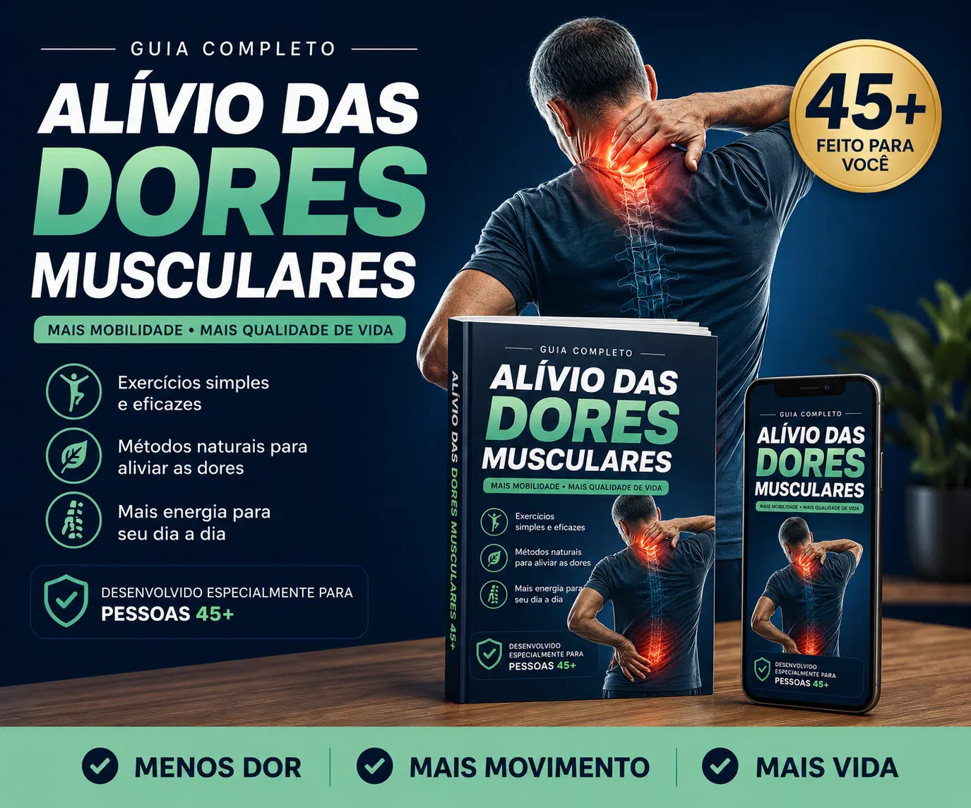 ALIVIO DAS DORES MUSCULARES