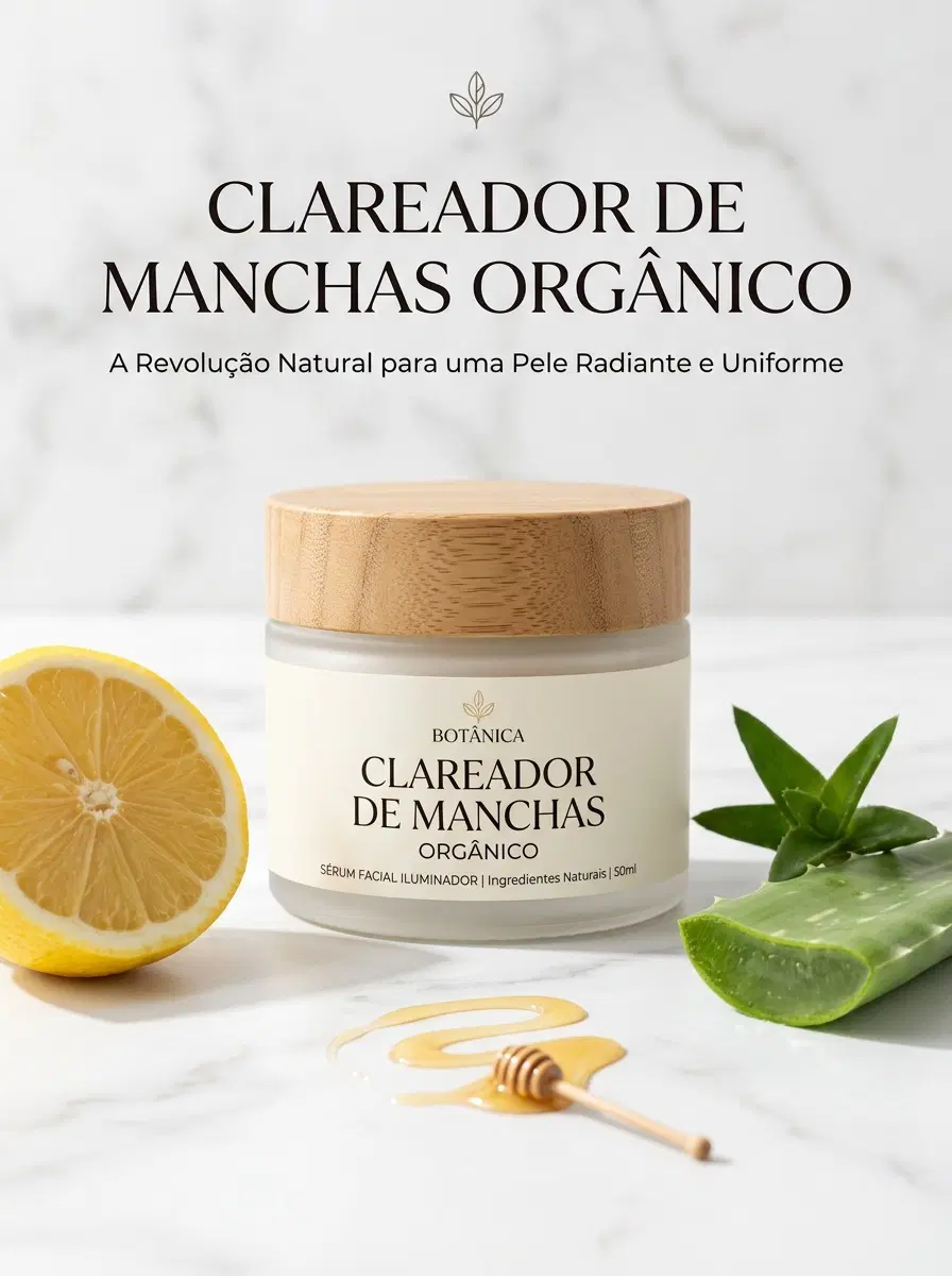 Clareador de manchas caseiro