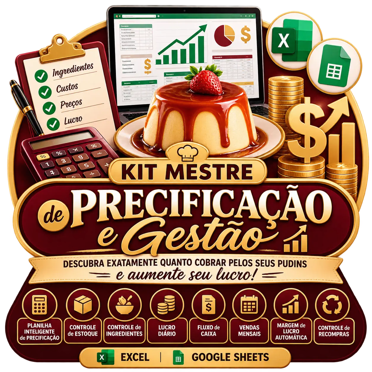 Kit Mestre de Precificação e Gestão