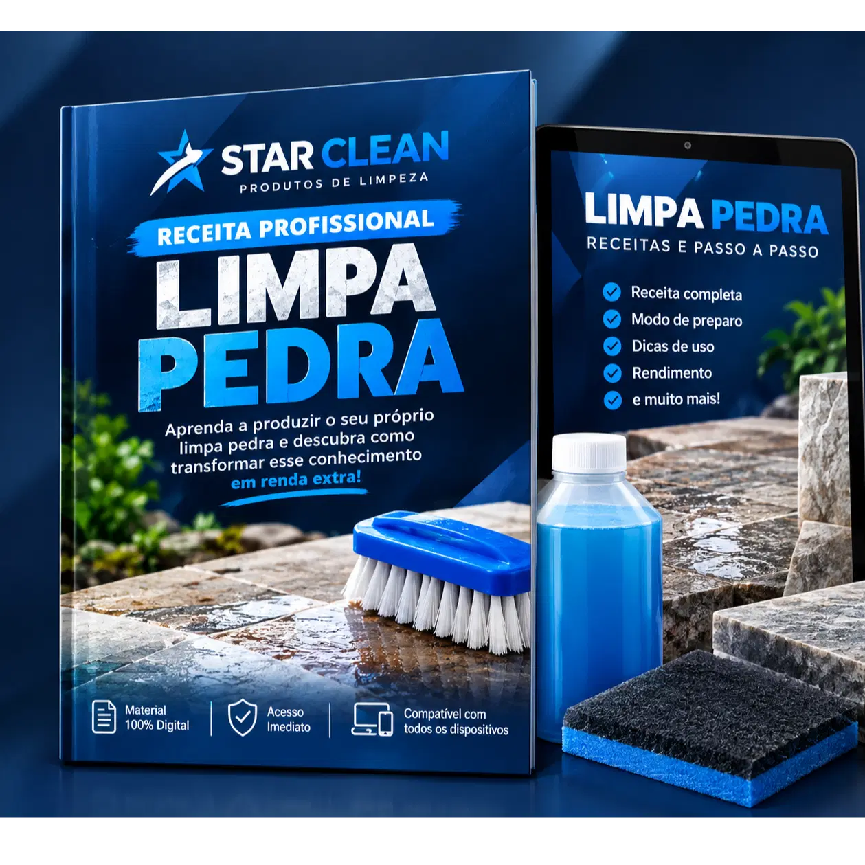 Receita Profissional Limpa Pedra