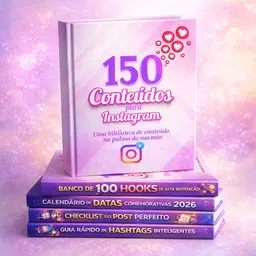 150 Conteúdos para Instagram + Bônus