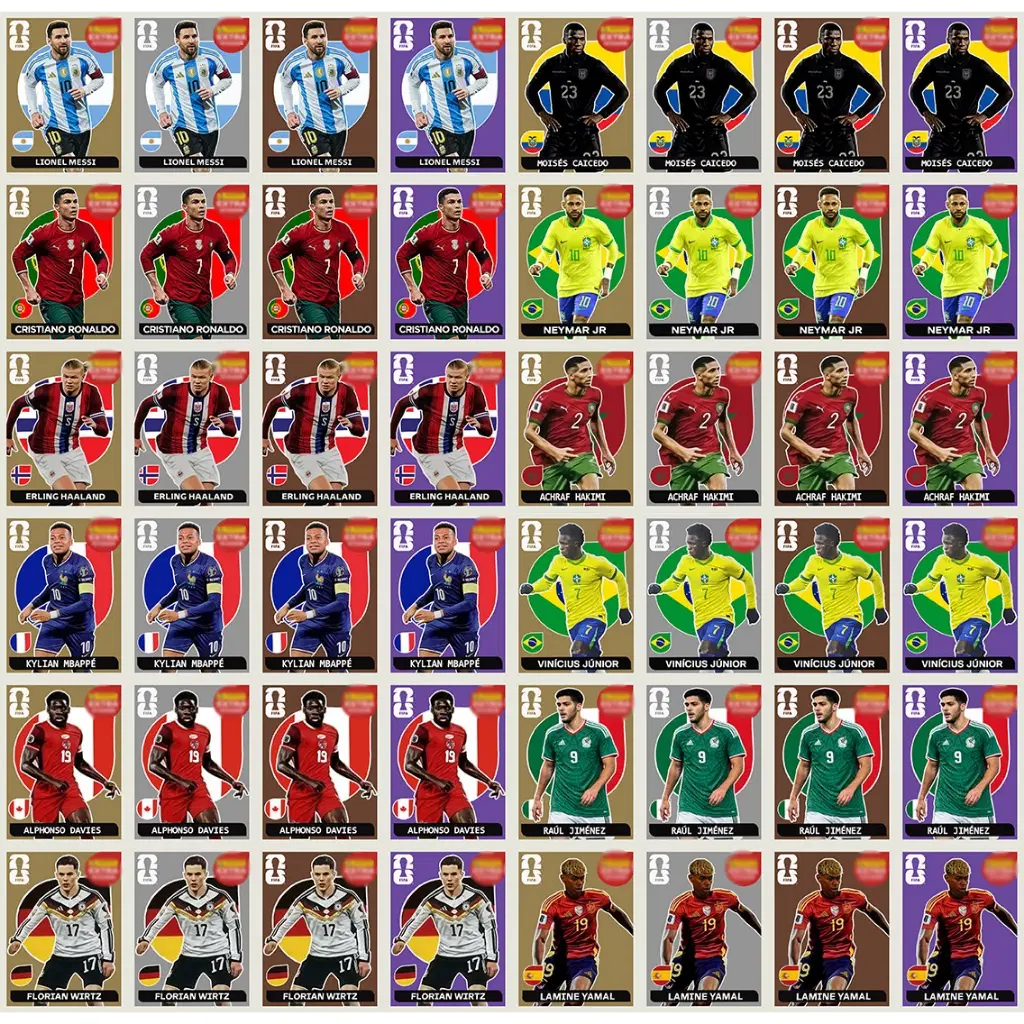 🃏Figurinhas Legends ⭐, Metalizadas ⚽, Coca-Cola🥤(2022/2026) e muito mais...