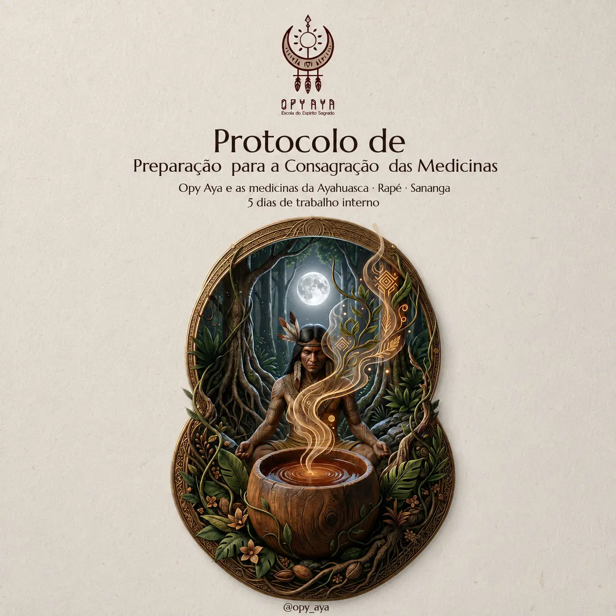 E-Book: PROTOCOLO DE PREPARAÇÃO PARA A CONSAGRAÇÃO DAS MEDICINAS - Opy Aya