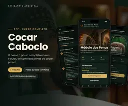 Curso Cocar Caboclo – Penas, Testeira e Montagem