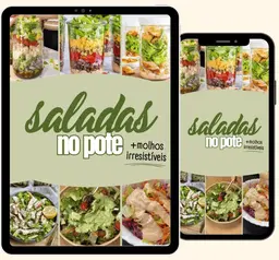 100 Receitas de Saladas de Pote + Bônus