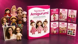 450 Receitas de Amigurumis Com Técnica Japonesa