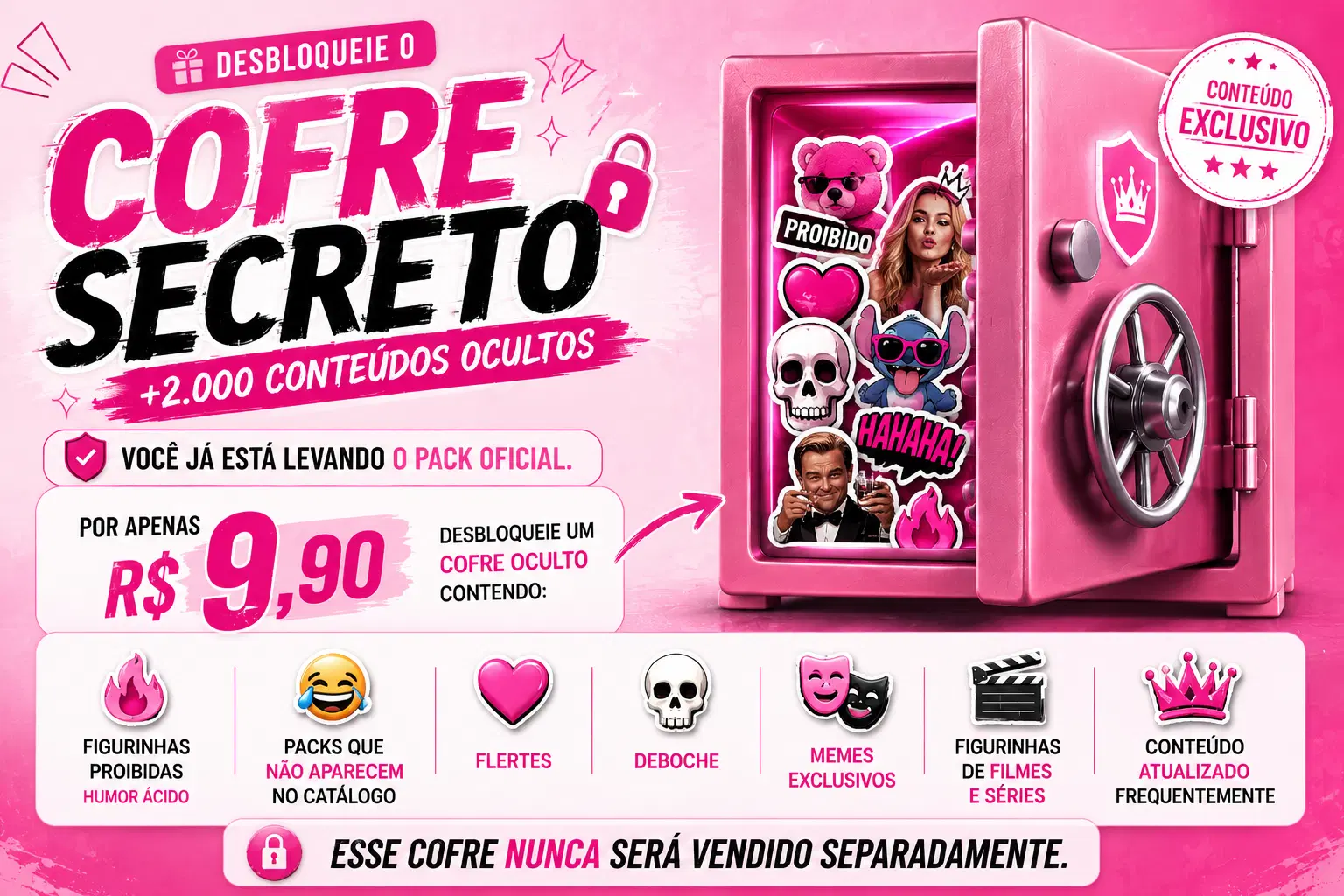 🔐 Desbloqueie o Cofre Secreto (+2.000 conteúdos ocultos)