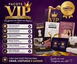 PACOTE VIP — PROFISSIONAL + CURSO COMPLETO