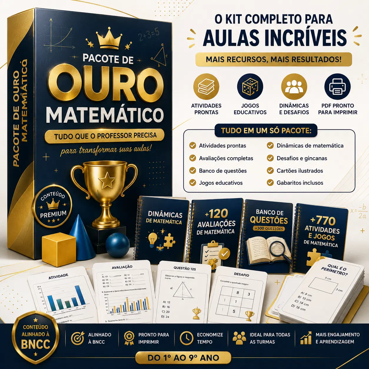 PACOTE DE OURO MATÉMATICO