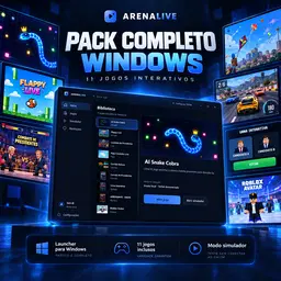 ArenaLive — Pack Completo Windows | 11 Jogos