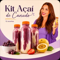 Açaí de Canudo com Fernanda Ribeiro + 2 Bônus