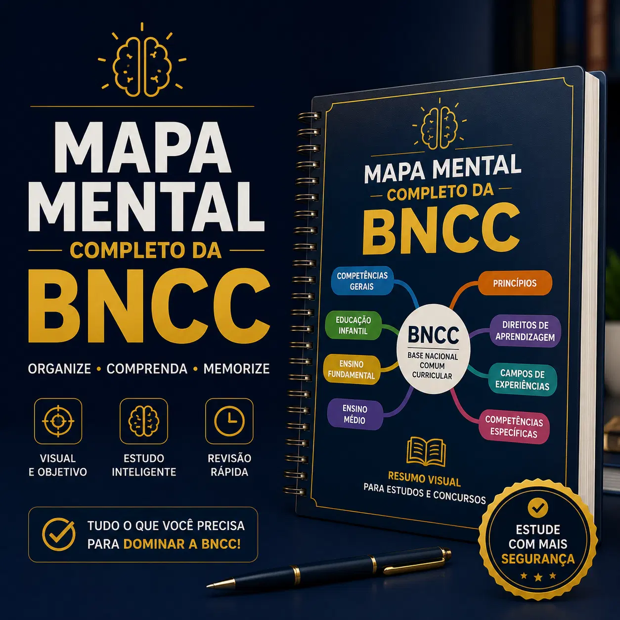 🧠 Leve também a BNCC para sua revisão
