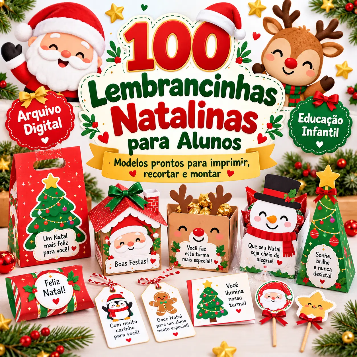 100 Lembrancinhas Natalinas