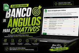 Banco de Angulos para criativos