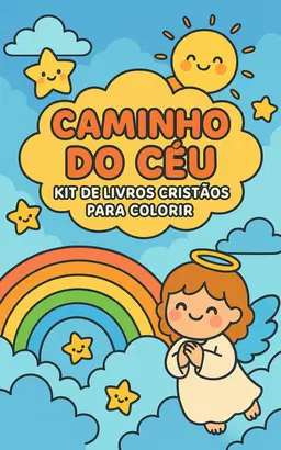 Kit Biblia Goods - 21 Livros para Colorir + Acesso Imediato